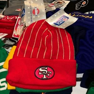 San Francisco 49ers vintage winter hat beanie